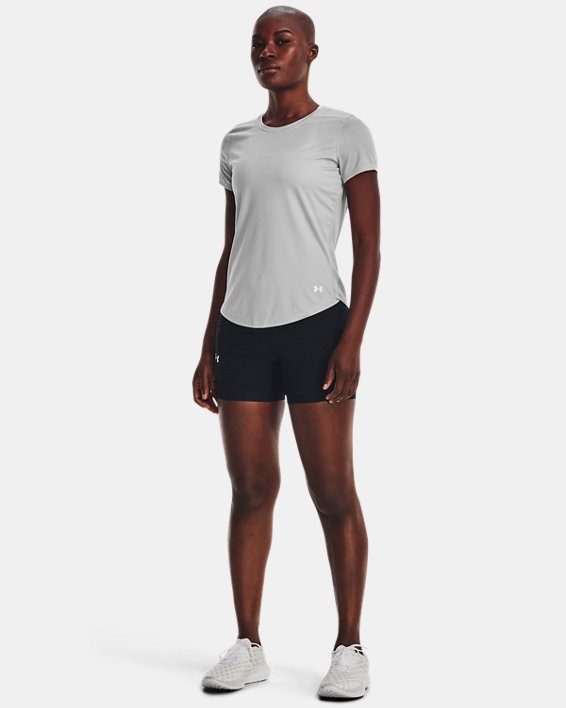 Women's UA Speed Stride 2.0 T-Shirt, Gray, pdpMainDesktop image number 2